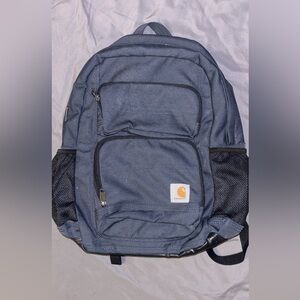 Carhartt Navy Backpack with Black Accents
